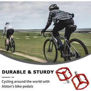 Alston Mountain Bike pedal Colorful Ultra Strong Spindle Alloy Non-Slip